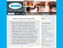 Tablet Screenshot of medicosoftalmologos.com.ar